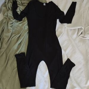 Source Unknown Black Long Sleeve Bodysuit